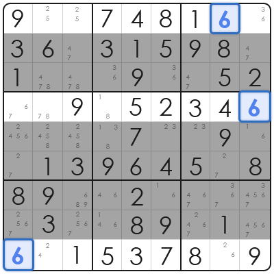 sudoku with candidate mode